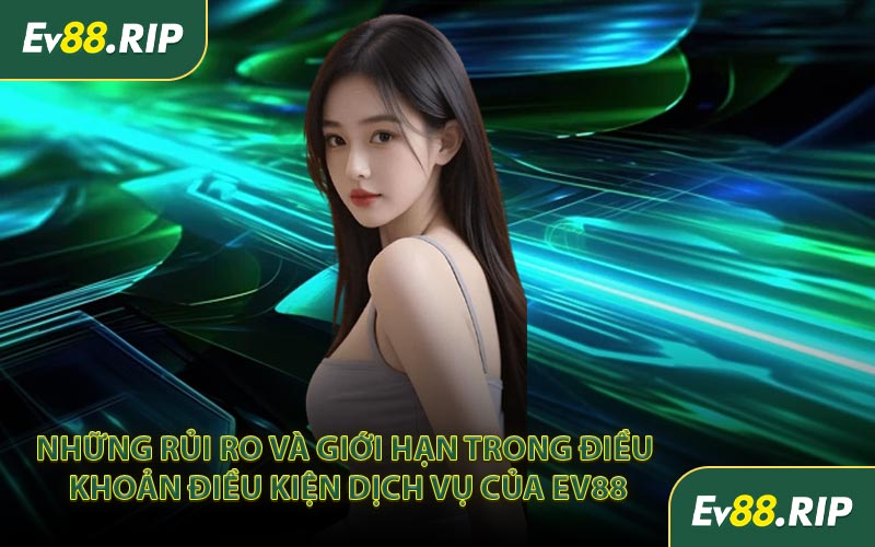 Những rủi ro và giới hạn trong điều khoản điều kiện dịch vụ của EV88